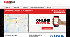 Desktop Screenshot of haircutmenannapolismd.com