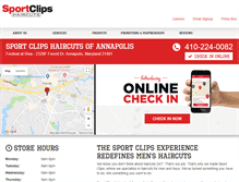 Tablet Screenshot of haircutmenannapolismd.com
